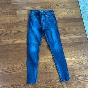 American Eagle Size 4 Super Hi-Rise Jeggings